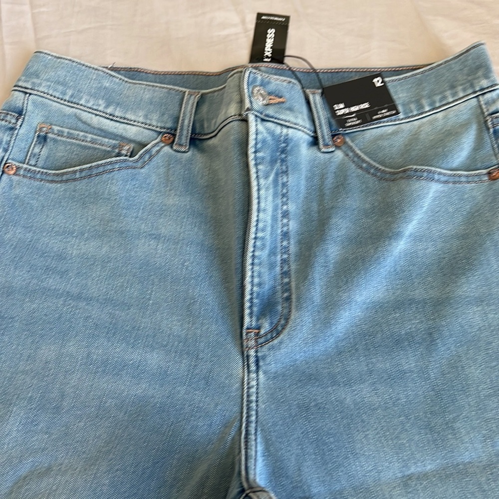 Express Slim Super High Rise - Picture 3 of 4